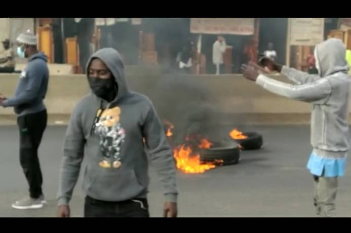 Urgent manifestation à Bountou Pikine