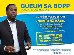 Rejet de la liste de Gueum Sa Bopp : Bougane accuse Macky Sall et compte saisir les représentations diplomatiques pour…