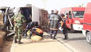 Bilan des accidents sur la route du Magal de Touba : 33 morts et 906 blessés recensés par les sapeurs-pompiers