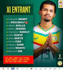 Equateur-Sénégal : la composition officielle des Lions