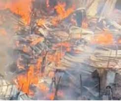 Incendie au marché Ndoumbe Diop…de Diourbel