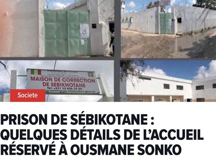 Prison De Sébikotane : Quelques Détails De L’accueil Réservé À Ousmane Sonko