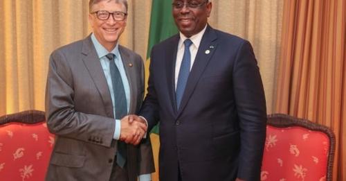 Macky Sall rend un hommage appuyé à Bill Gates