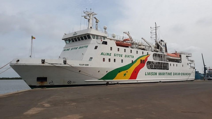 Liaison Maritime Dakar-Ziguinchor : Aline Sitoé Reprend Service Dans Un Mois