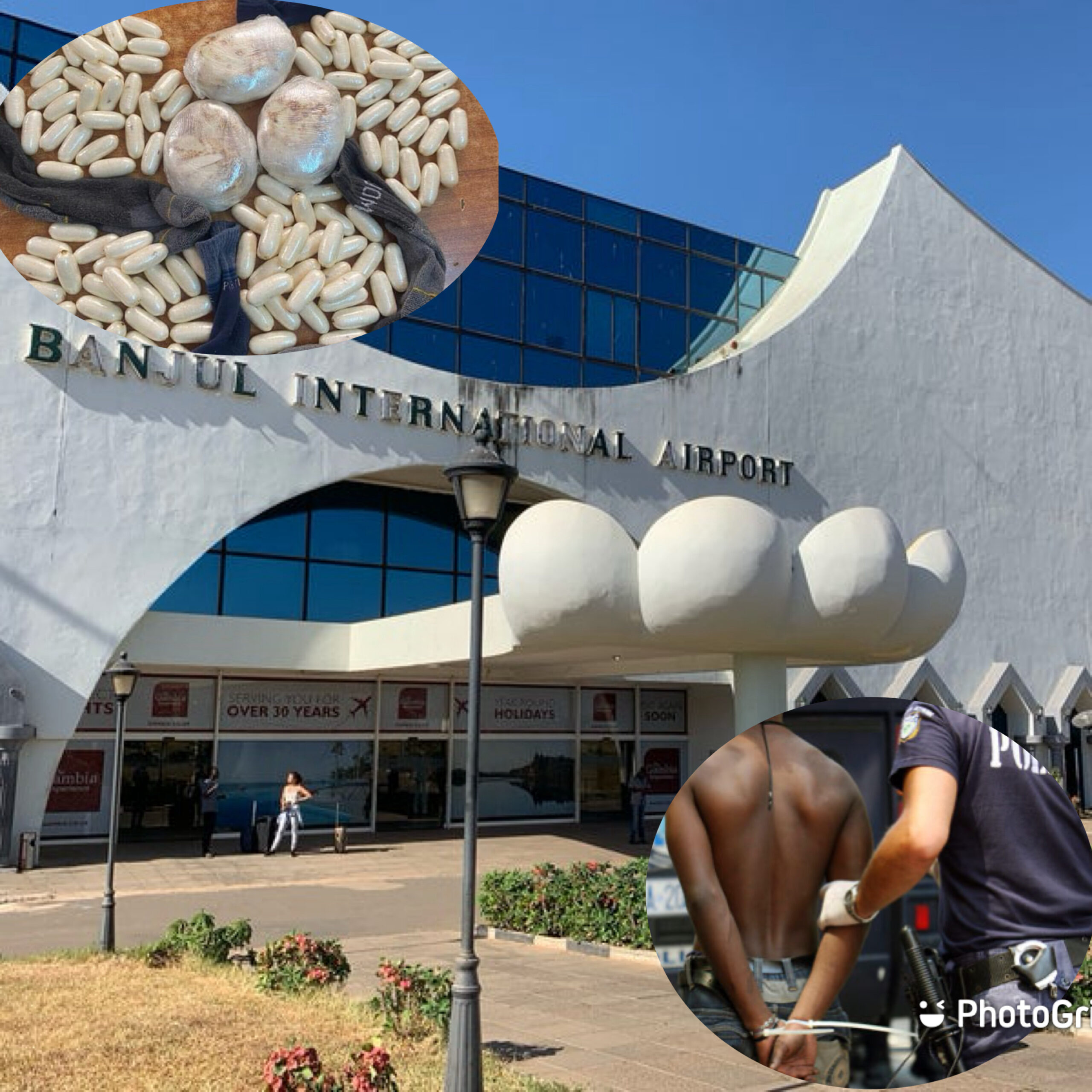 Trafic de cocaïne : Un sénégalais arrêté à l’aéroport de Banjul