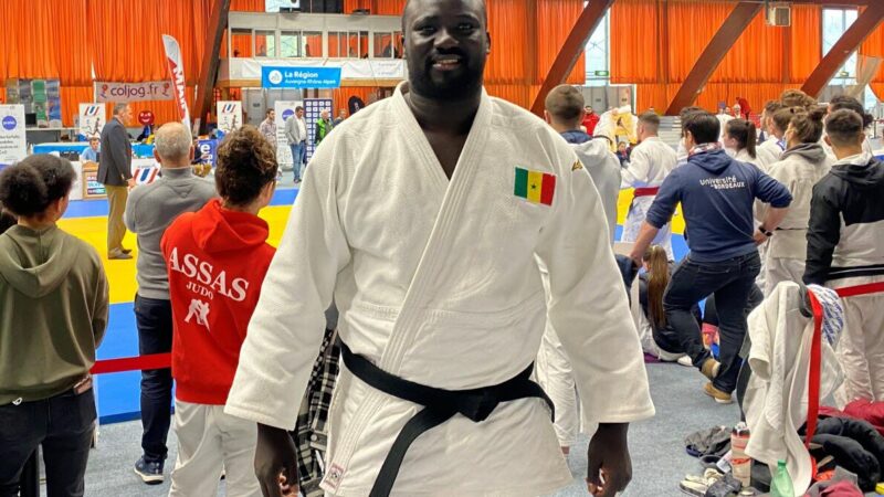 JO PARIS 2024 – JUDO : Mbagnick Ndiaye se qualifie pour les 8e de finale